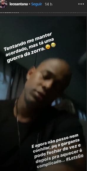 O famoso baiano usou a sua conta pessoal do Instagram para desabafar (Foto: Reprodução/Instagram) O famoso baiano usou a sua conta pessoal do Instagram para desabafar (Foto: Reprodução/Instagram)