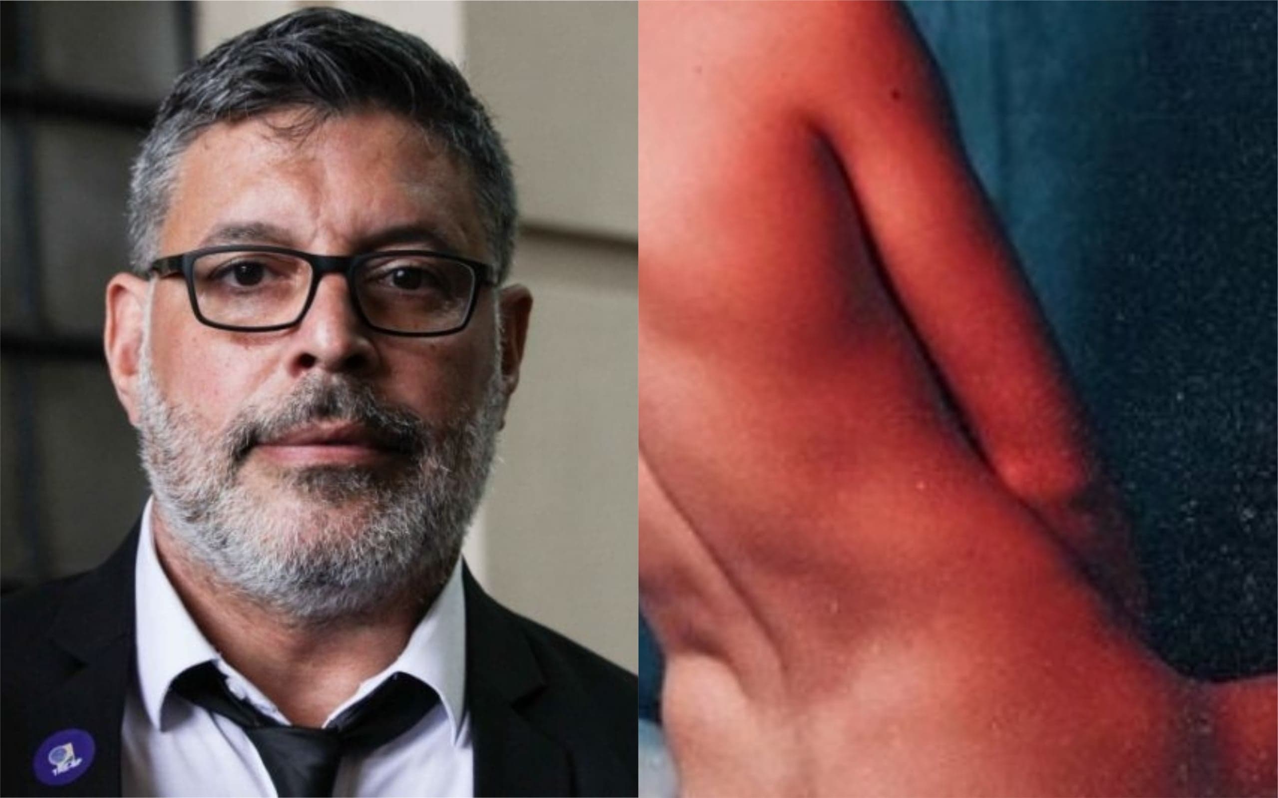 Alexandre Frota já detonou seu filho, Mayã Frota, diversas vezes em público (Foto: Reprodução/Montagem TV Foco) Alexandre Frota já detonou seu filho, Mayã Frota, diversas vezes em público (Foto: Reprodução/Montagem TV Foco)