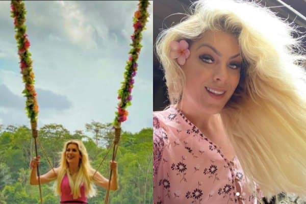 Renata Fan surge com pernonas de fora e detalhe chama atenção do público: "Mostra mais pra gente"