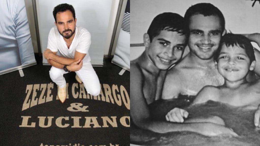 Luciano Camargo tem a verdadeira face como pai revelada em foto emocionante