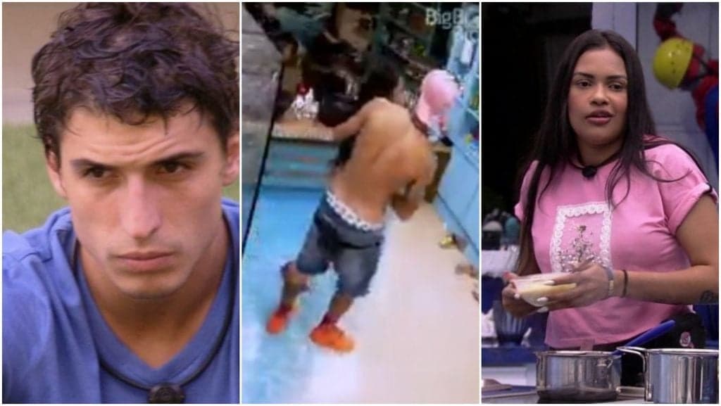 BBB20: Flay fica bêbada, sai nua de reservado e Prior ajuda sister a se vestir