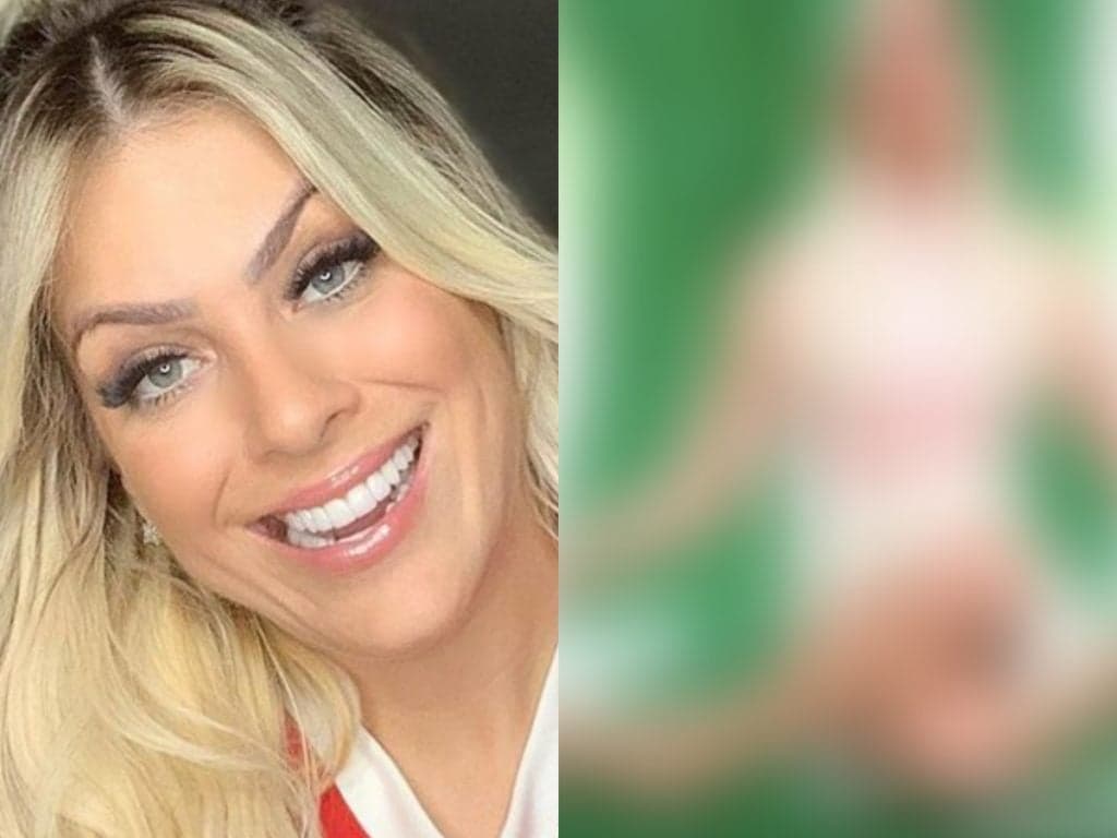 Renata Fan perde completamente a vergonha e mostra toda sua elasticidade em posição curiosa: "Mete gol"