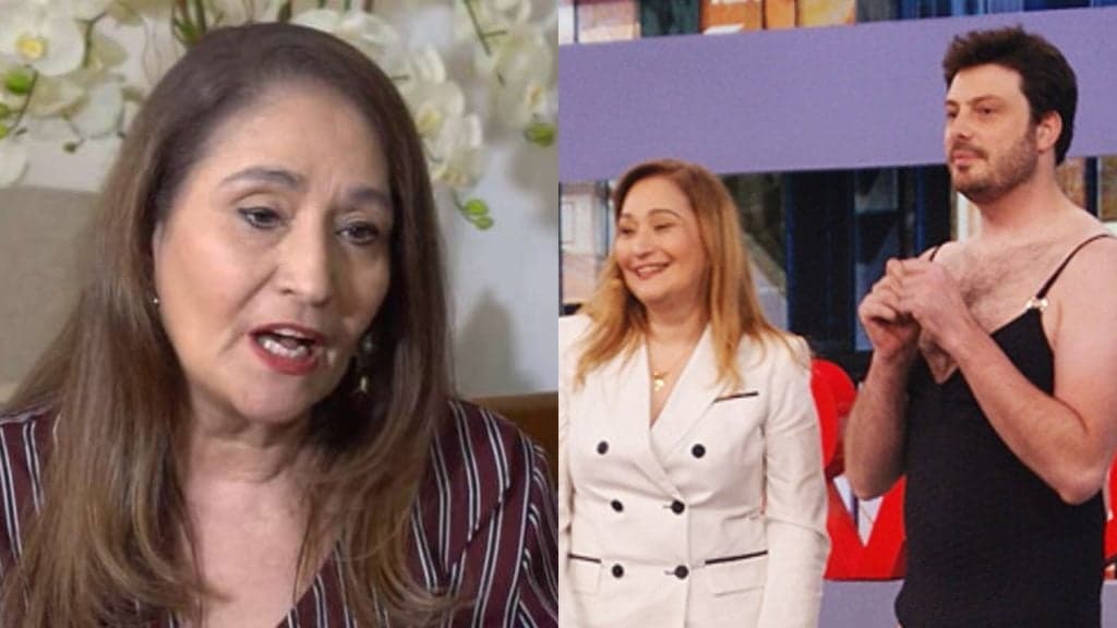 Sonia Abrão não se conforma com piada de Danilo Gentili sobre uso de crack e se revolta ao vivo: "Infeliz"