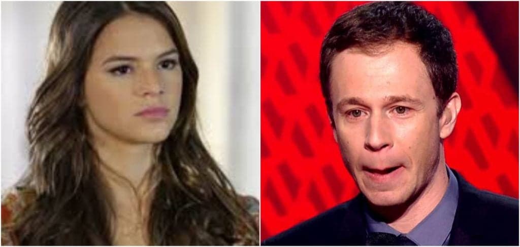 Bruna Marquezine se irrita e dá esporro em Tiago Leifert: 'Comentário infeliz'