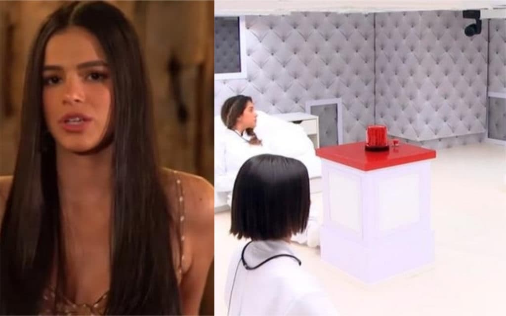 BBB20: Bruna Marquezine surta com Manu Gavassi no Quarto Branco e ameaça a Globo