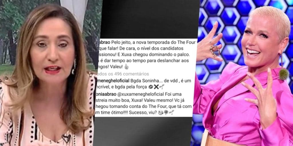 Sonia Abrão deixa recado para Xuxa, apresentadora responde e divulga tudo publicamente