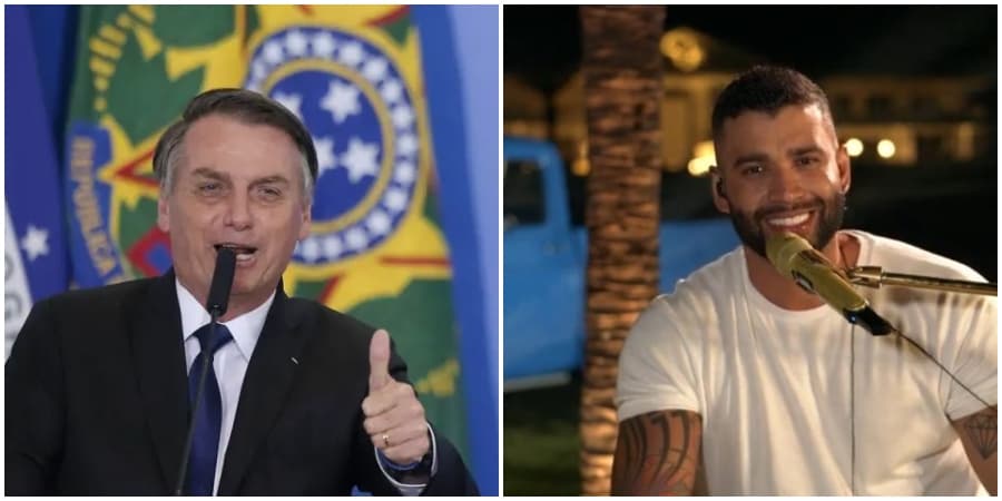 Bolsonaro e filho perdem a paciência e defendem Gusttavo Lima na internet: "Vagabundos"