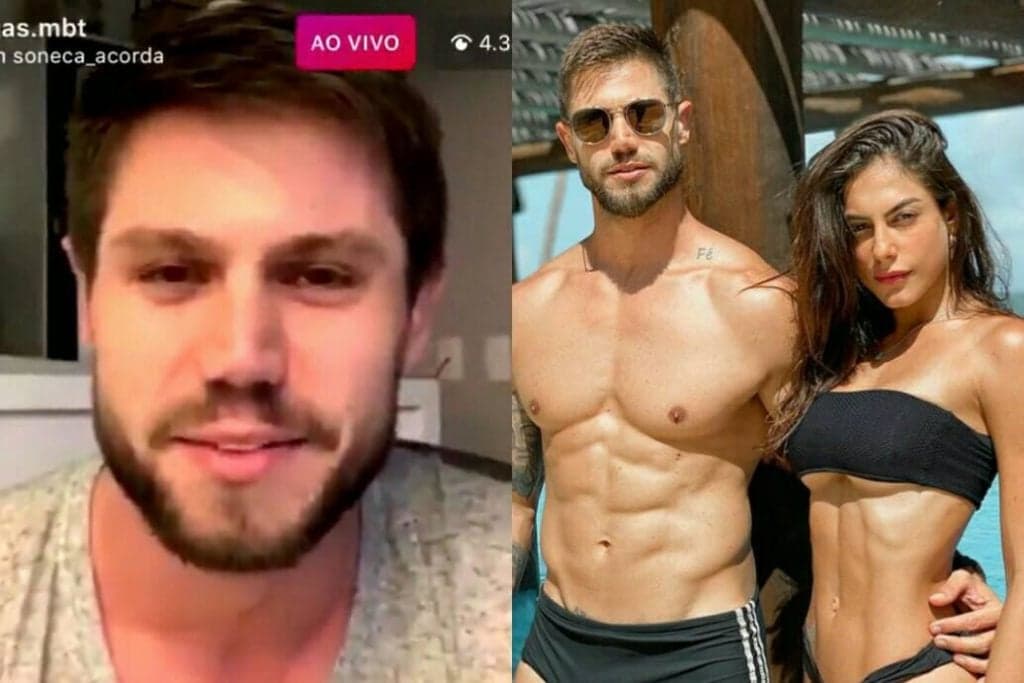 BBB 20: Mari Gonzalez é pedida em casamento por Jonas durante live com os pais da sister