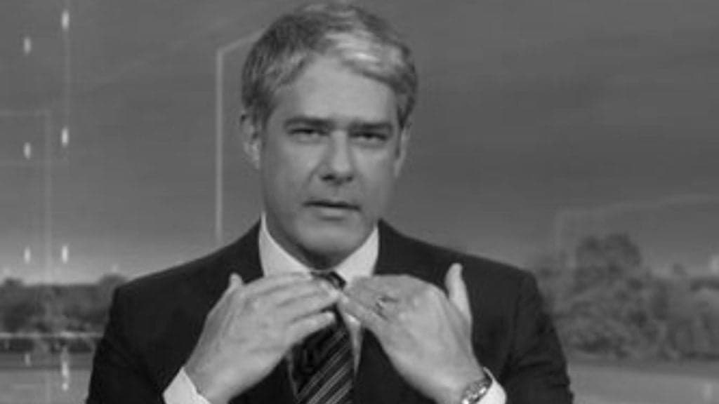 William Bonner se torna alvo de assassino e ameaça é feita após dia histórico no Jornal Nacional: "Na sua cara"