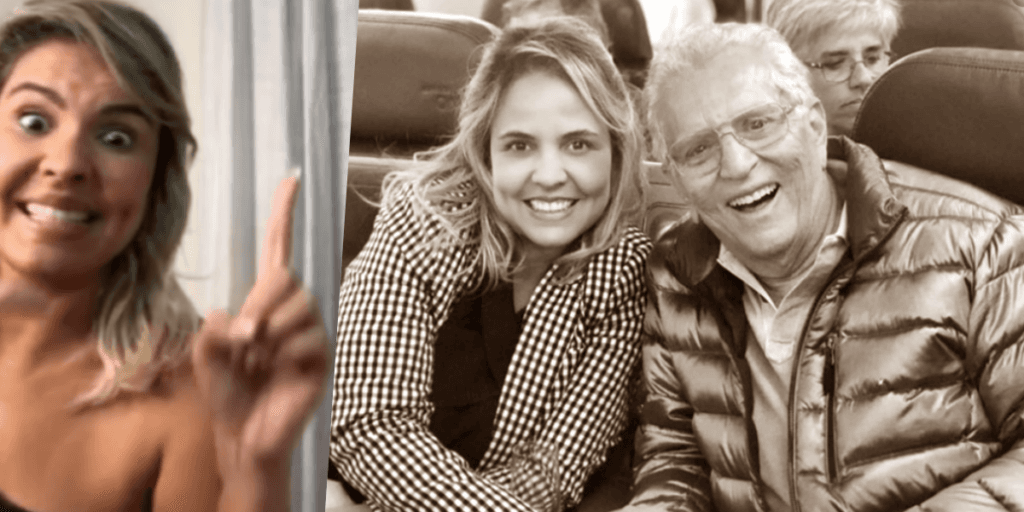 Carlos Alberto é atacado com esposa, após ela dizer que amigos a chamam de louca e ele ficar de sunga