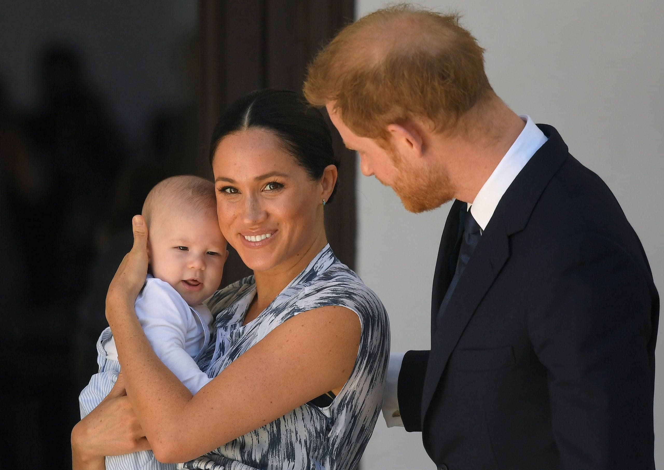 Meghan, Harry e Archie (Foto: Reprodução) Meghan, Harry e Archie (Foto: Reprodução)