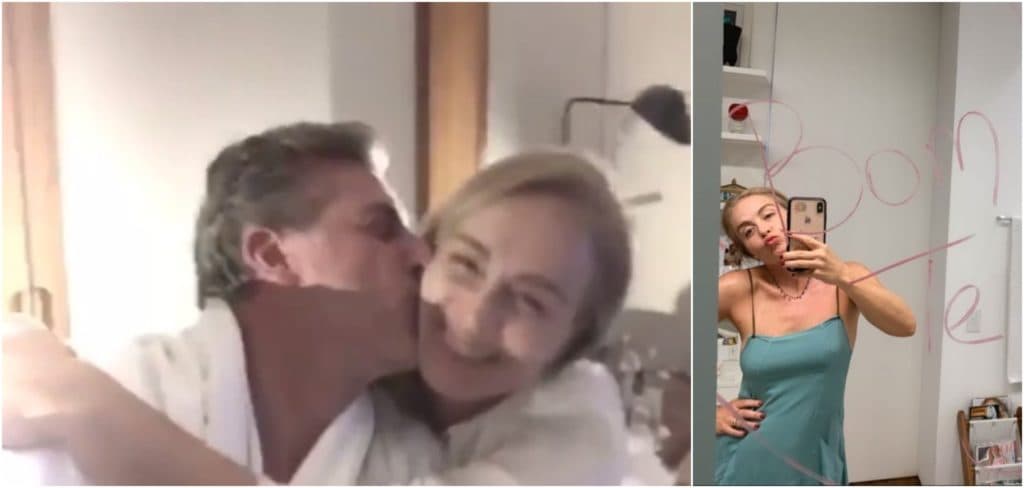 Jesus! Angélica divulga vídeo íntimo com Luciano Huck dentro do banheiro