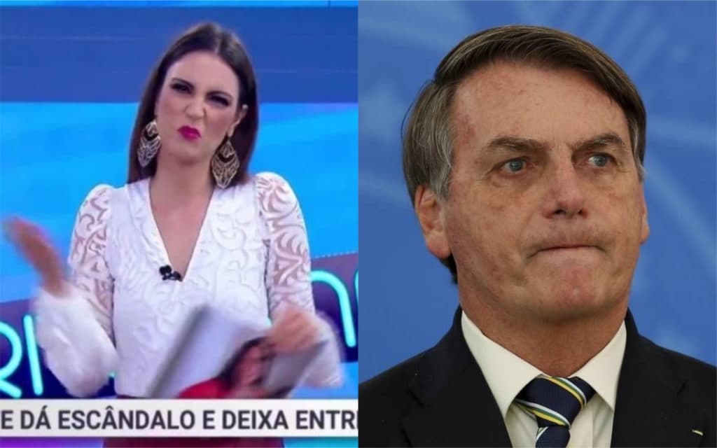 Chris Flores é detonada por integrante do governo Bolsonaro após crítica ao vivo e Silvio Santos sofre enorme pressão