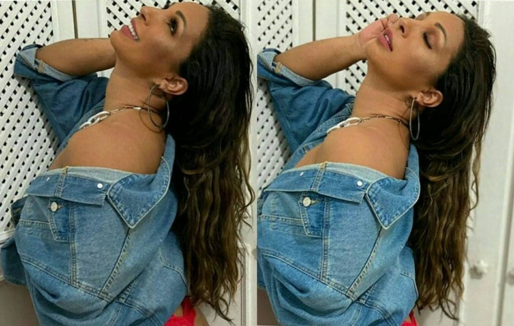 Ousada! Valesca Popozuda bota bumbum pra jogo, aparece de jeans e calcinha fio dental e tamanho impressiona: "Poder na sedução"