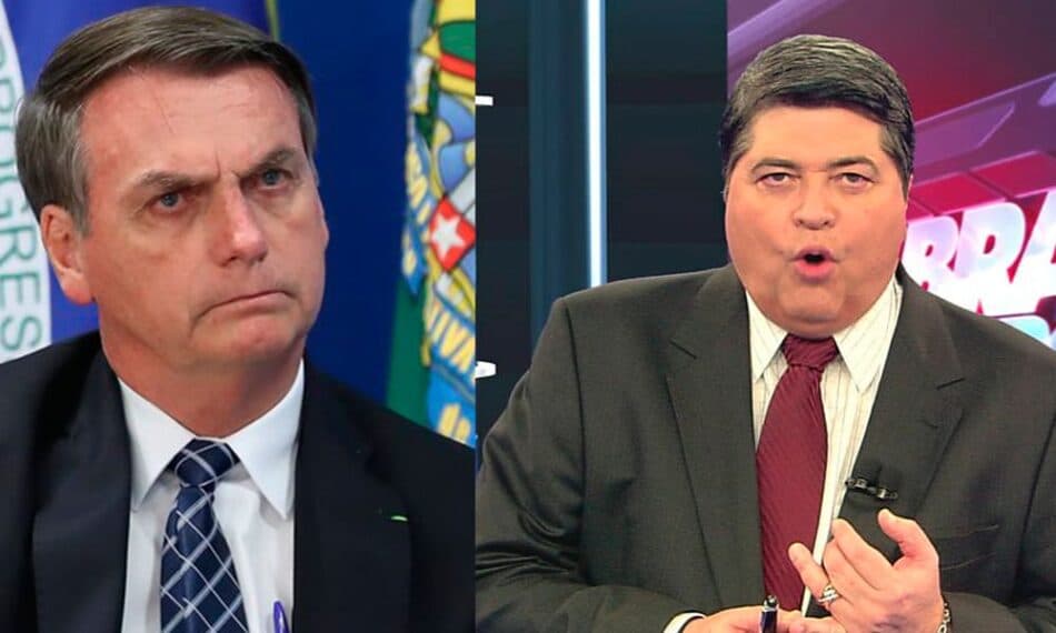 Datena rompe ao vivo com Bolsonaro, corta relações e rejeita entrevistar o presidente: "Não quero"