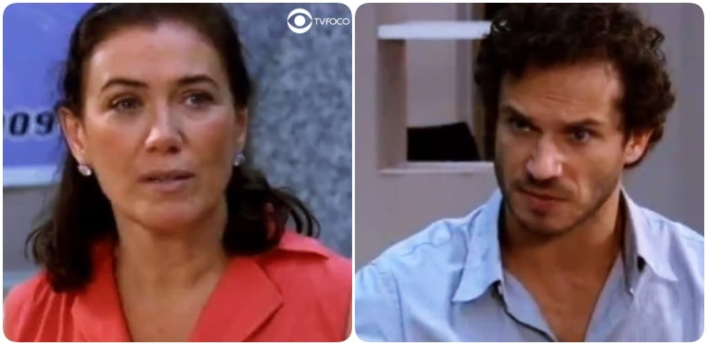 Fina Estampa: Não é René! Griselda e Guaracy são pegos no flagra e escândalo é armado por homem