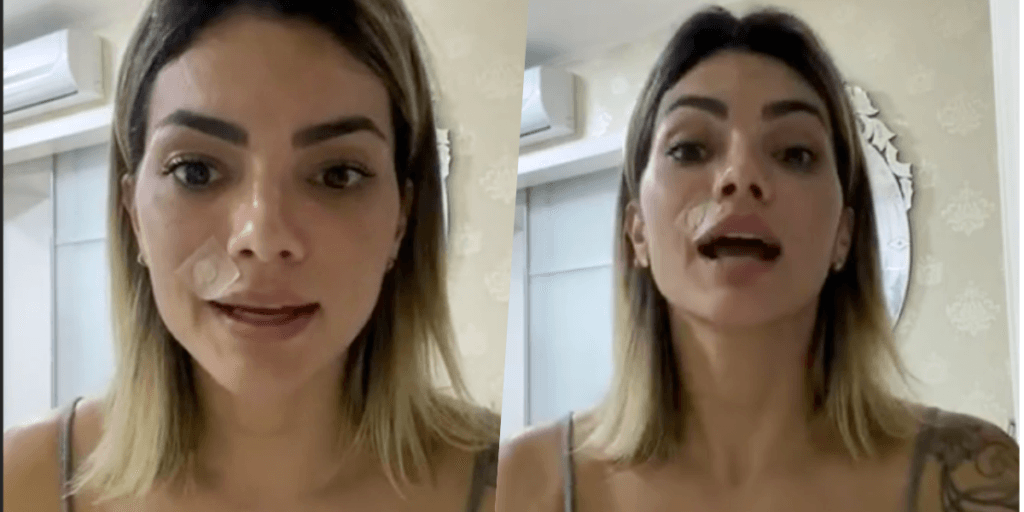 Ao vivo, Kelly Key volta a falar de câncer, expõe marca de cirurgia e admite: "Fui acalmando os meninos"