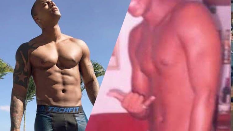Léo Santana tem imagem bombástica antes da fama divulgada e deixa público boquiaberto: "já era grande e torto"