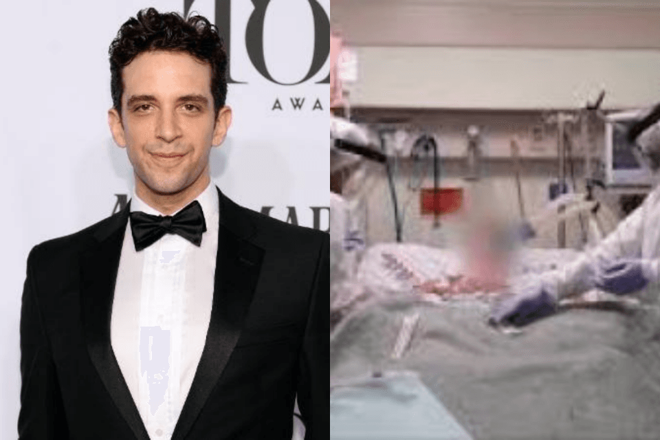 Nick Cordero, após diagnostico de Covid-19 e perna amputada, piora, vai para UTI e esposa se desespera: "orem por ele"