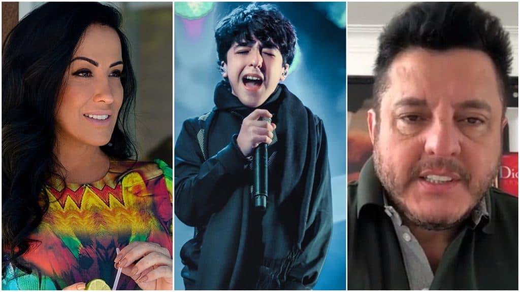 Bruno rejeita o filho de 11 anos, se estressa ao vivo e é escorraçado com a esposa: "Coitado do menino''