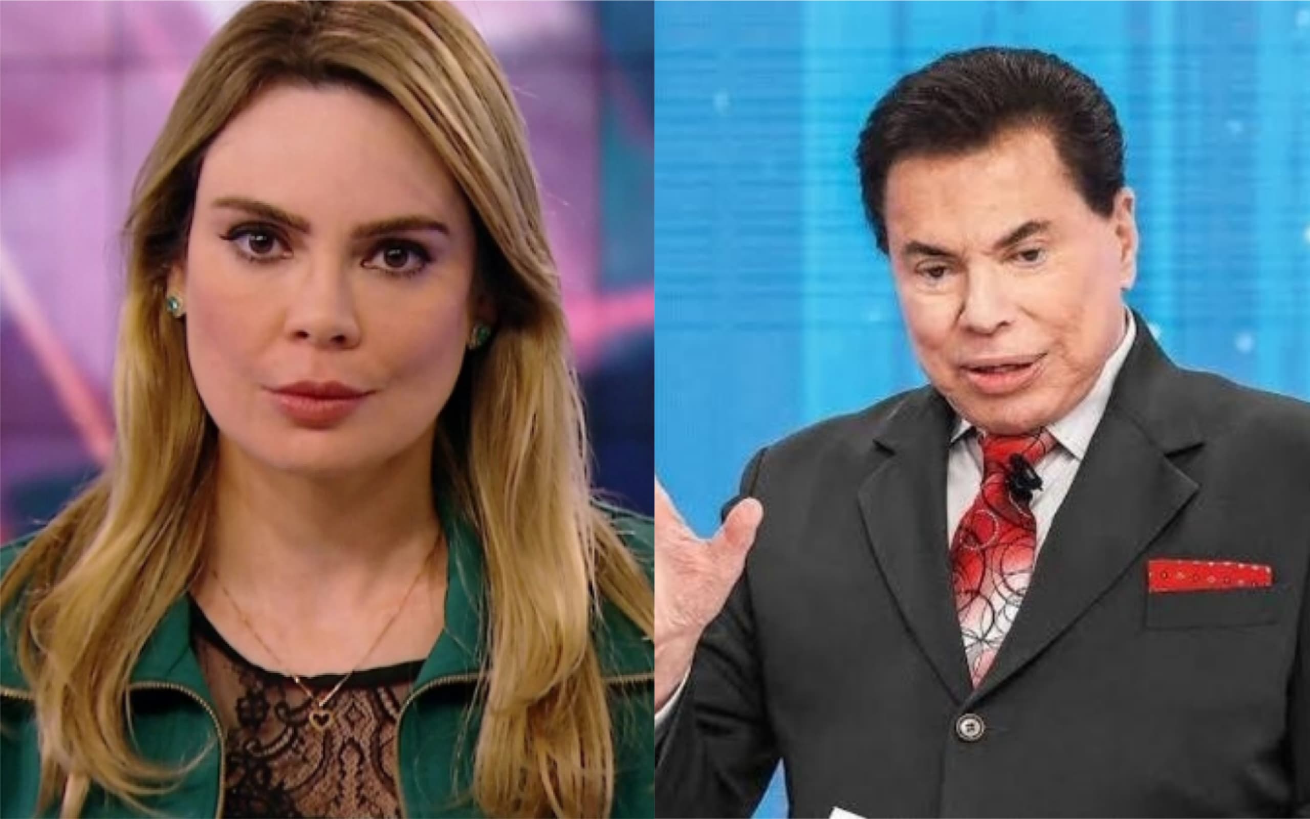 Rachel Sheherazade enfrentou Silvio Santos (Foto: Divulgação) Rachel Sheherazade enfrentou Silvio Santos (Foto: Divulgação)
