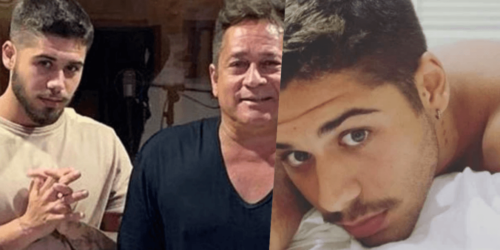 Zé Felipe, filho de Leonardo, tem festa em motel exposta e admite: "Com três"