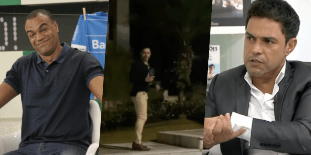 Denilson faz textão destruidor, após Zezé surgir aos gritos e bêbado na porta de sua mansão: "Tremedeira total"