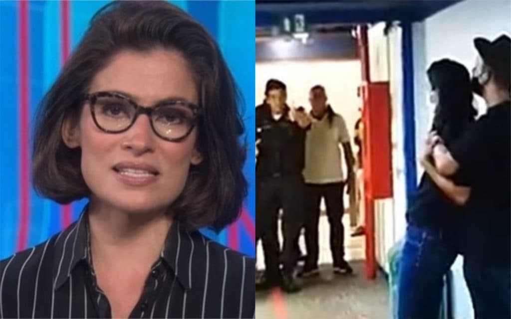 Renata Vasconcellos desmorona e fica aos prantos após homem invadir redação da Globo e fazer refém: "Desespero"