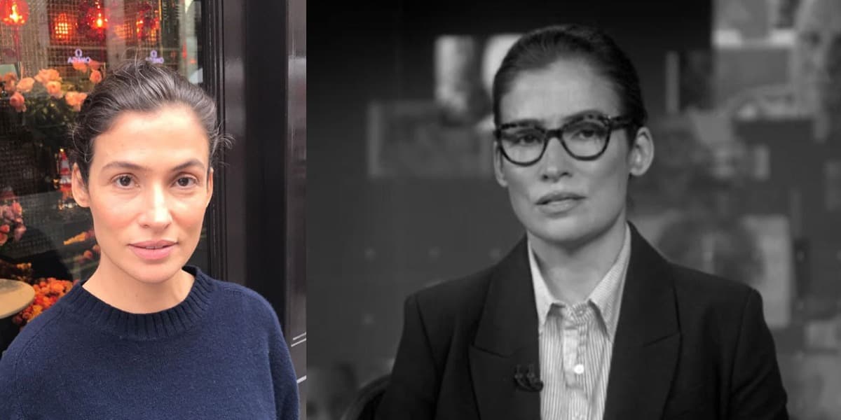 Renata Vasconcellos tomou um susto antes de apresentar o Jornal Nacional (Foto: Reprodução/TV Globo) Renata Vasconcellos tomou um susto antes de apresentar o Jornal Nacional (Foto: Reprodução/TV Globo)