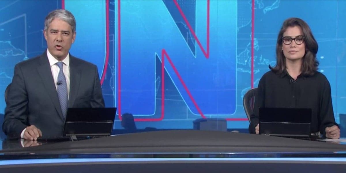 William Bonner e Renata Vasconcellos estão afastados do Jornal Nacional (Foto: Reprodução) William Bonner e Renata Vasconcellos estão afastados do Jornal Nacional (Foto: Reprodução)