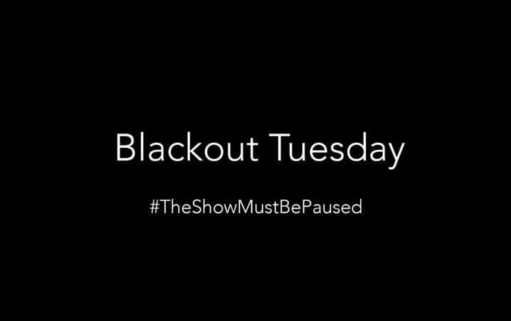 Protestando contra o racismo, Indústria musical paralisa: #TheShowMustBePaused, o show deve parar