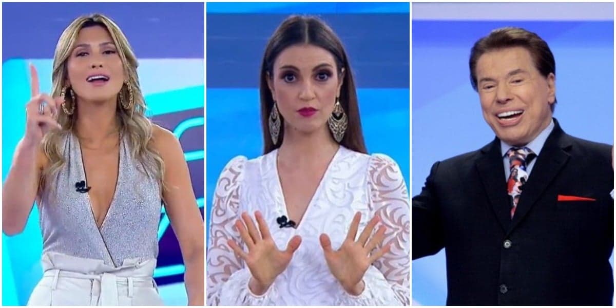 Lívia Andrade aguarda decisão de Silvio Santos após ser trocada por  Chris Flores (Foto: Reprodução/SBT)