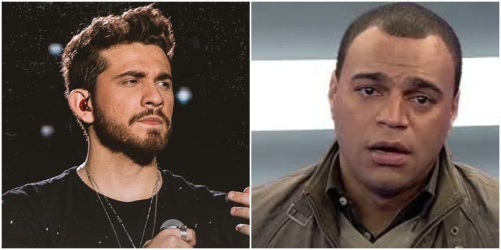 Gustavo Mioto, após invasão ao vivo de Denílson e cobrança, tem intimidade chutada: 'Começou novinho'