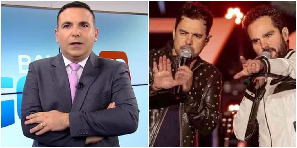 Zezé Di Camargo e Luciano precisam acalmar Gottino ao vivo na Globo: 'Estava nervoso'