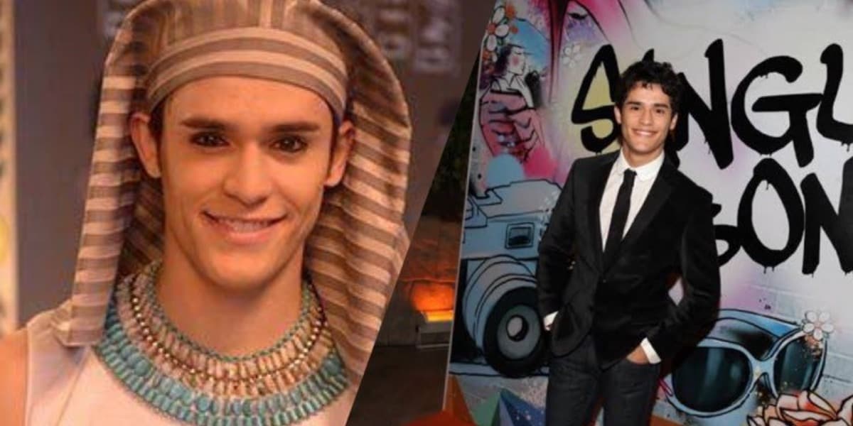 Júlio Oliveira já trabalhou em Os Dez Mandamentos na Record e em Sangue Bom na Globo (Montagem: TV Foco) Júlio Oliveira já trabalhou em Os Dez Mandamentos na Record e em Sangue Bom na Globo (Montagem: TV Foco)