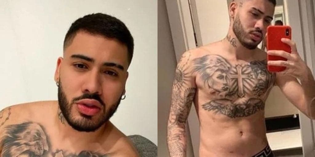 Kevinho usa moletom apertado, marca parte íntima e deixa detalhe explodindo para fora: "Não aguento''