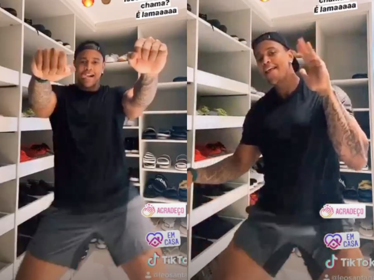 O famoso cantor de axé e ex-noivo de Lore Improta, Léo Santana deixou os seus internautas babando mais uma vez após expor os seus dotes nas redes sociais Foto: Reprodução/Instagram/Montagem TV Foco)