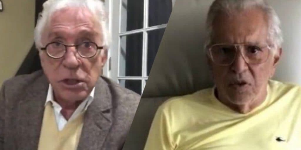 Moacyr Franco, após declarações bombásticas de Carlos Alberto de Nóbrega sobre briga, dispara: "Sem saco"