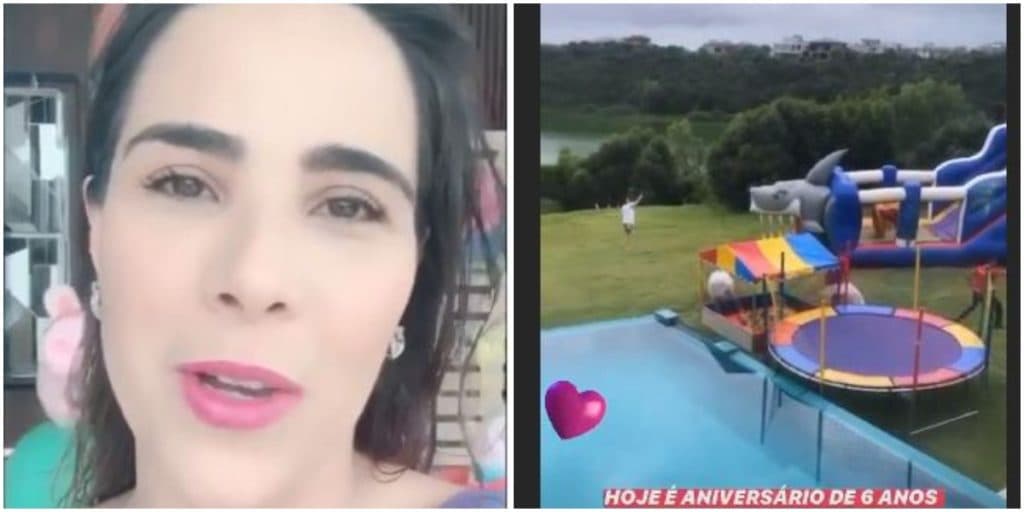 Wanessa Camargo expõe festa em mansão milionária, não chama a família e irmã denuncia: "Queria estar aí"
