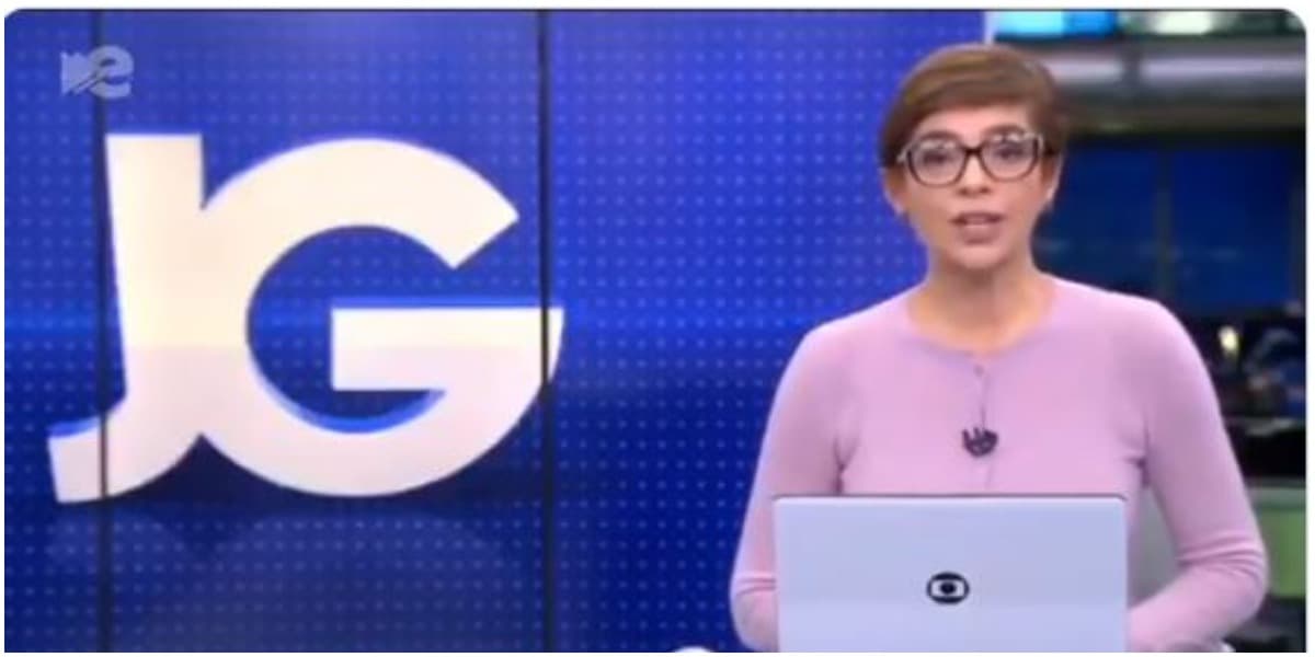 Renata Lo Prete no comando do Jornal da Globo (Foto: Reprodução/Globo) Renata Lo Prete no comando do Jornal da Globo (Foto: Reprodução/Globo)