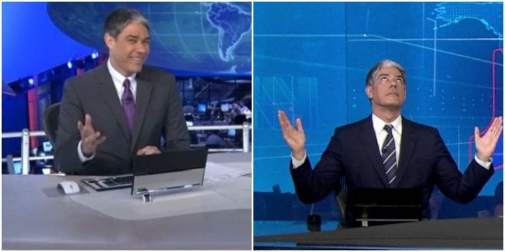 William Bonner tem dia histórico no JN, fica 35 minutos no mesmo assunto, se descontrola e anuncia demissão ao vivo