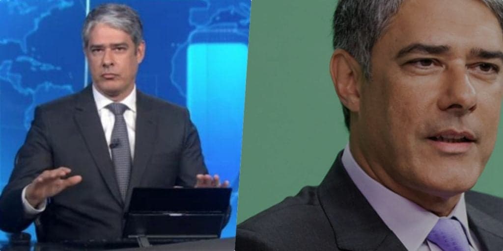 William Bonner desmorona nos bastidores do JN e substituto bombástico preparado pela Globo vaza: "É ele"