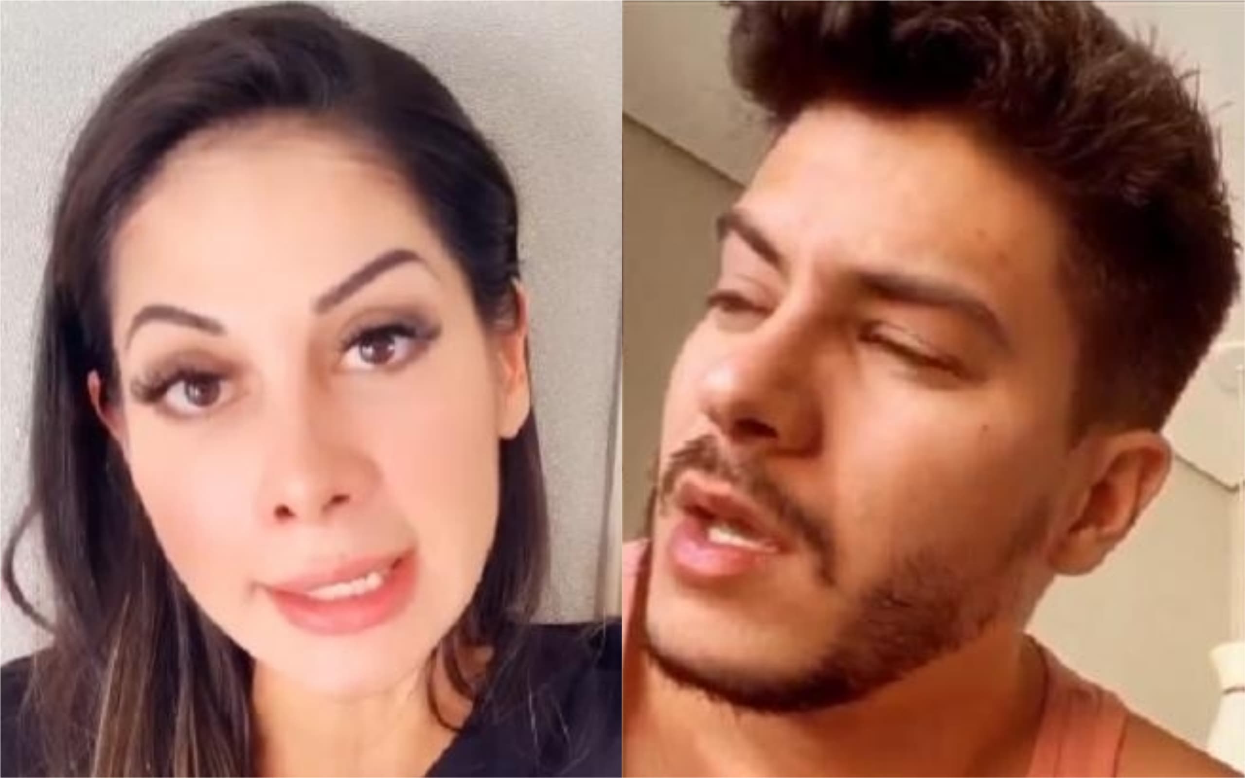 Mayra Cardi detonou Arthur Aguiar (Foto: Divulgação) Mayra Cardi detonou Arthur Aguiar (Foto: Divulgação)