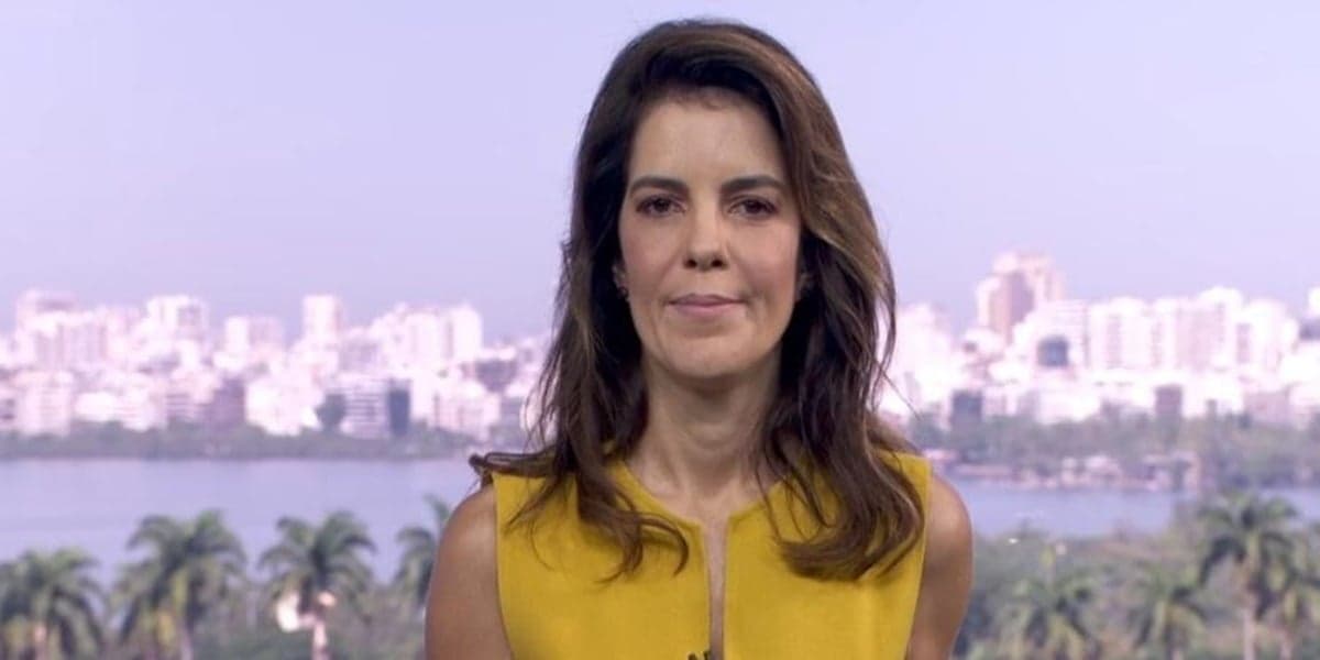 Mariana Gross assume lugar de Ana Paula Araújo no Bom Dia Brasil (Foto: Reprodução / TV Globo)