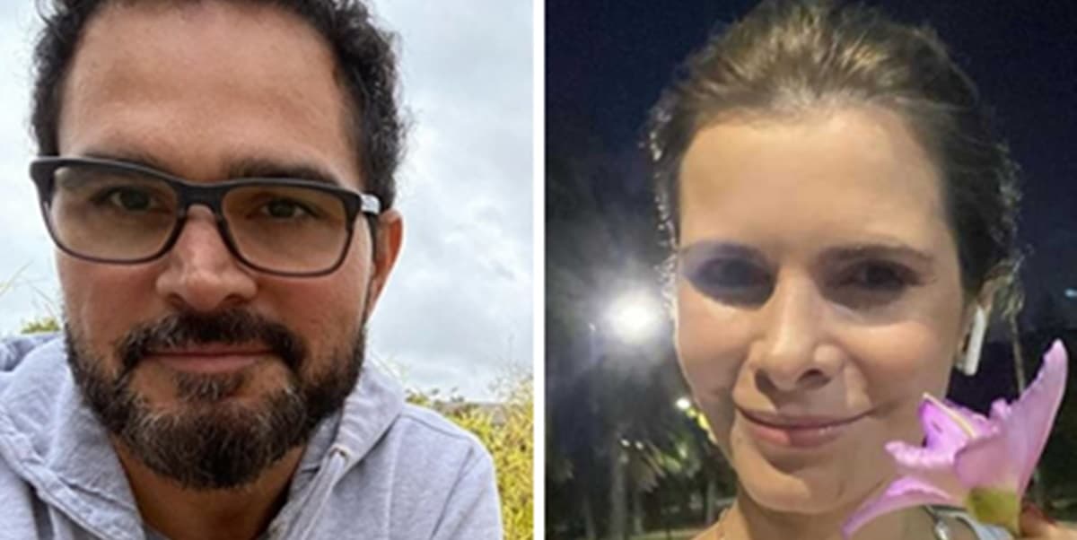 Talita: Luciano Camargo recebeu recado da esposa em publicação (Foto: Montagem/TV Foco) Talita: Luciano Camargo recebeu recado da esposa em publicação (Foto: Montagem/TV Foco)