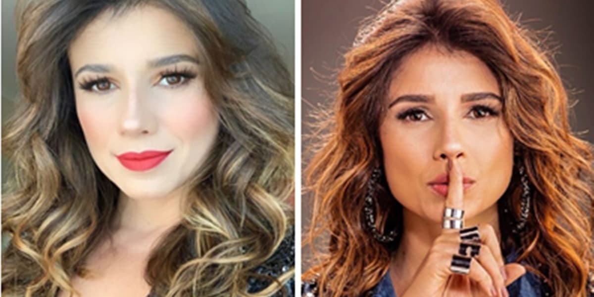 Paula Fernandes apareceu em divertido vídeo no TikTok (Foto: Montagem/TV Foco) Paula Fernandes apareceu em divertido vídeo no TikTok (Foto: Montagem/TV Foco)