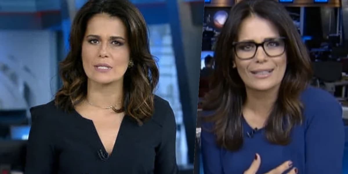 Adriana Araújo foi chutada do Jornal da Record (Foto: reprodução) Adriana Araújo foi chutada do Jornal da Record (Foto: reprodução)