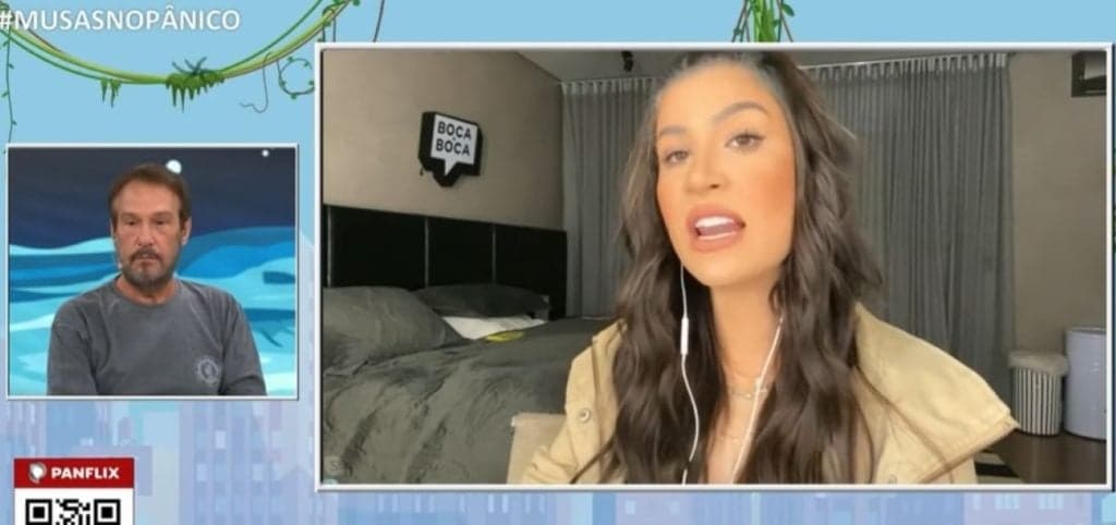 Boca Rosa sofre interrupções em entrevista no 'Pânico' e parte para cima ao vivo: "Posso falar?"