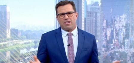 O jornalista Rodrigo Bocardi, que apresenta o Bom Dia SP (foto: Reprodução/TV Globo) O jornalista Rodrigo Bocardi, que apresenta o Bom Dia SP (foto: Reprodução/TV Globo)