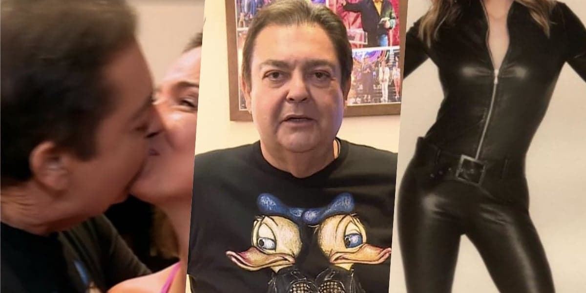 A mulher misteirosa de Faustão está dando o que falar (Foto montagem: TV Foco) A mulher misteirosa de Faustão está dando o que falar (Foto montagem: TV Foco)